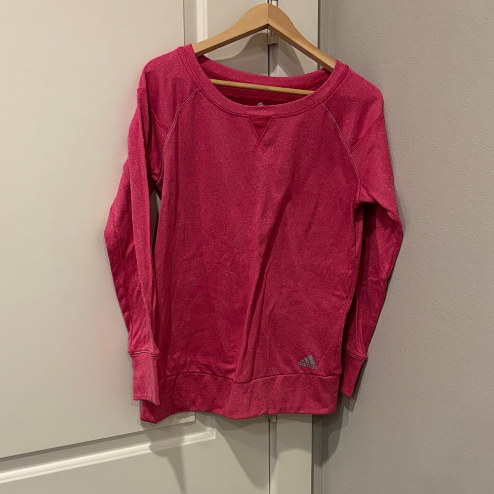 Adidas women Fuchsia Sweatshirt